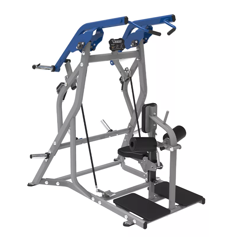 New Arrival Unisex Q235 Steel ROSEN Hammer Strength Plate Loaded Iso-lateral Front Lat Pulldown